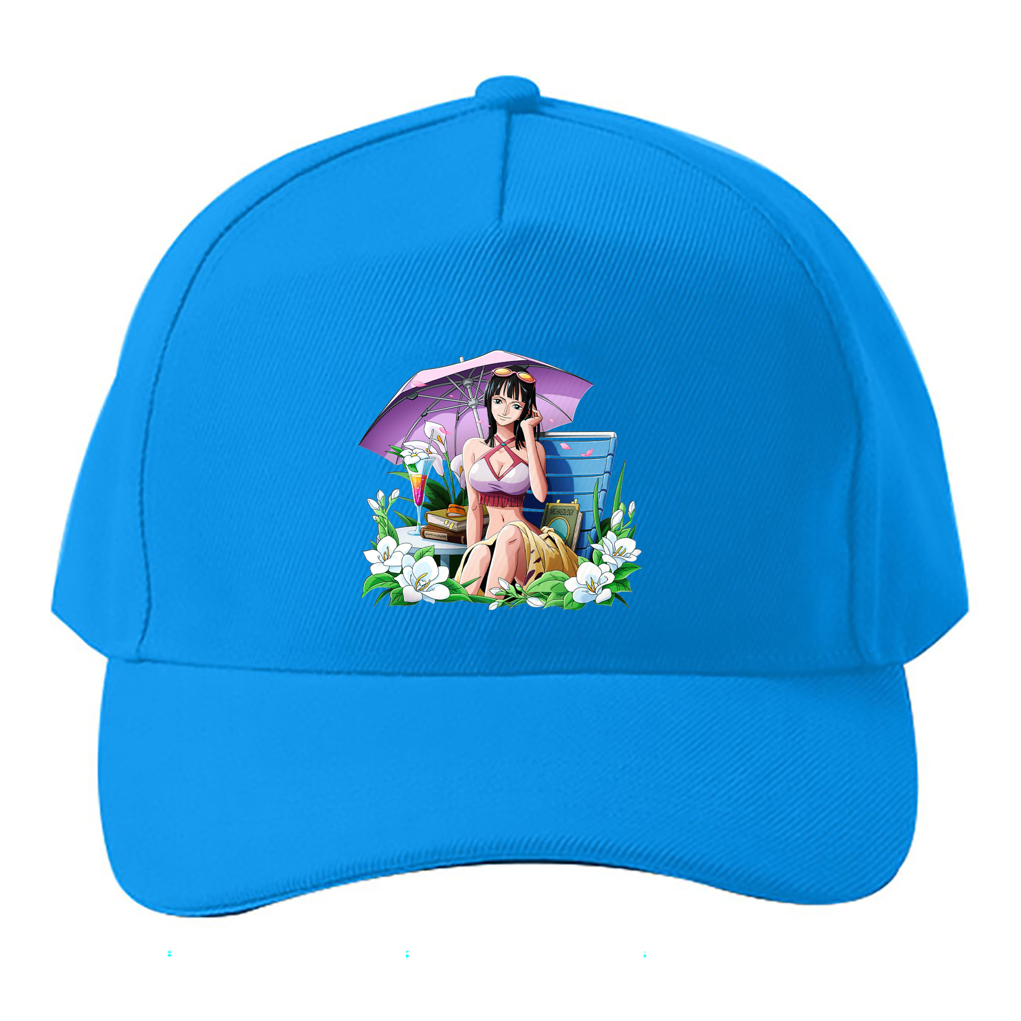 （画像用） ワンピース ニコ・ロビン ONE PIECE Nico Robin ベースボールキャップ 綿100％ 男女兼用 帽子 スポーツ